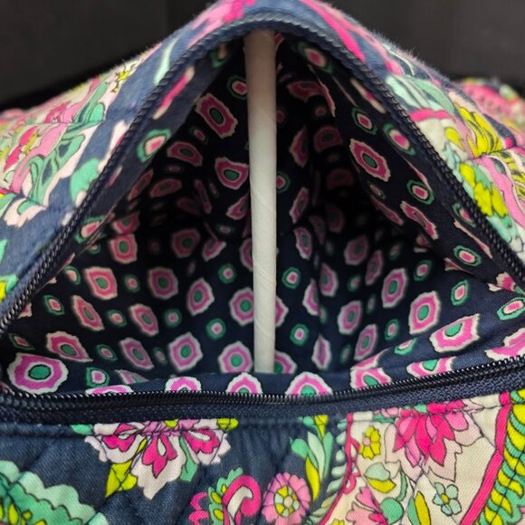 Vera Bradley Mailbag Crossbody Bag "Petal Paisley" Retired Pattern - Picture 4 of 14
